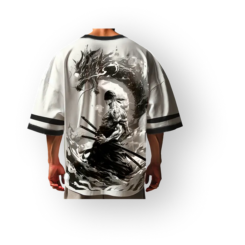 The Pirate Hunter Oversized Tee (King of Hell Edition), back